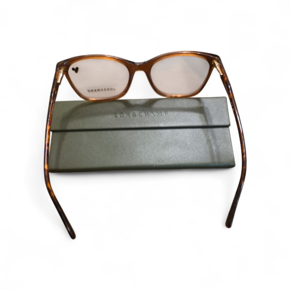Longchamp Men's Glasses in Rich Brown - Picture 3 of 5